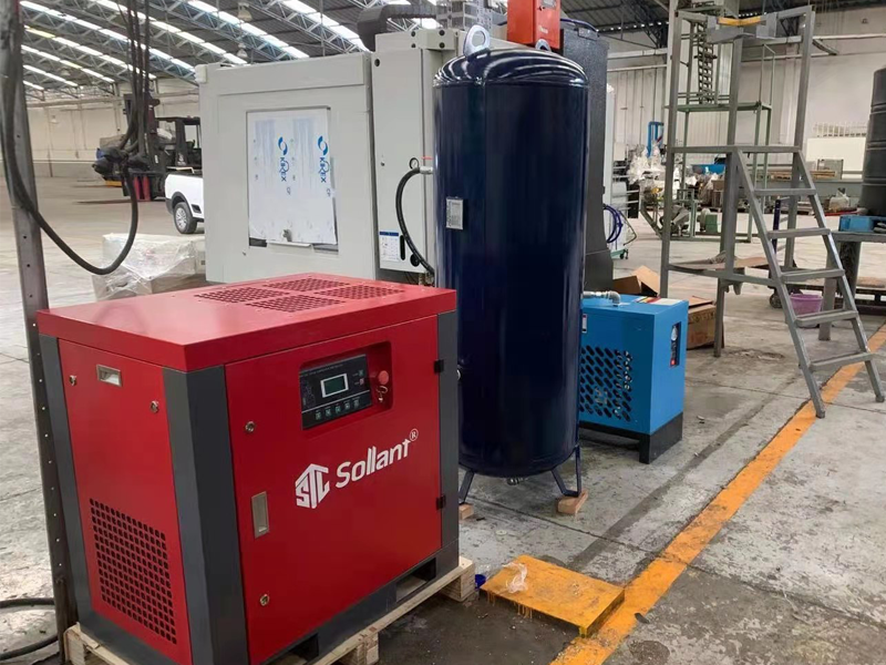 Sollant rotary Screw Air Compressor for Printing Industry