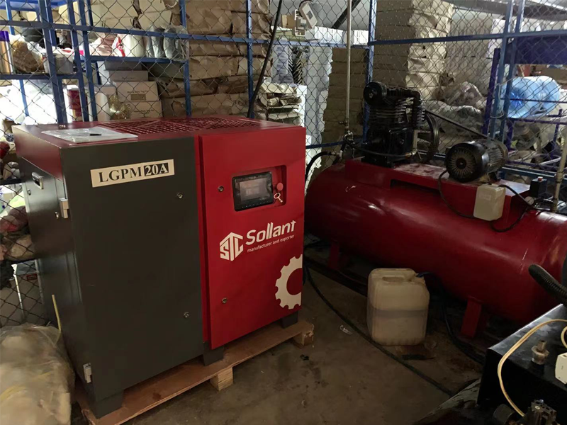 sollant Screw Air Compressor for Printing Industry