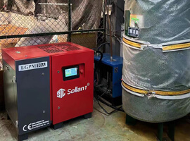 screw air compressor for refinery