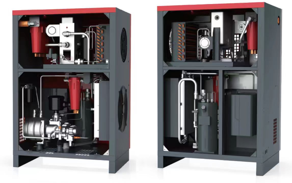 винтовой компрессор со встроенным осушителем (1)